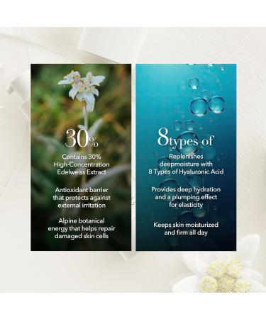 Fleradi Edelweiss Essence: 30% Flower Extract Jelly Serum - Non-Sticky Hydration Crafted by Renowned Korean Skincare Experts - Buy Online on GoSupps.com