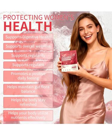 Taeci Cranberry Probiotic Gummies for Women Feminine pH & Flora Support, Yeast Balance & Freshness Aid with Vitamin C for Daily Wellness & Immune Support 60 Gummies - Buy Online on GoSupps.com