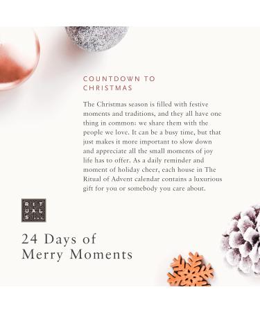 Rituals The Ritual of Advent 2D Advent Calendar 2021 | Exclusive Beauty Calendar with 24 Luxurious Gifts & 4 Candles | Perfect Holiday Gift Box - Buy Online on GoSupps.com