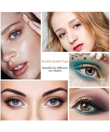 Double Eyelid Tapes - Waterproof Eye Lid Lift Strips with Fork Rods & Tweezers | 30 Pairs - Buy Online on GoSupps.com