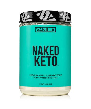 Naked Vanilla Keto  Premium Vanilla Keto Fat Bomb Powder  Nothing Artificial - Gluten-Free Keto Bomb Vanilla MCT Oil Powder with no GMOs  1.3 LB - Buy Online on GoSupps.com