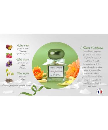 ANDRE L AROM - Eau de parfum made in France original for women - 1.6fl.oz. / 50 ml - from Grasse (FLEURS EXOTIQUES Floral & Fruity ) - Buy Online on GoSupps.com