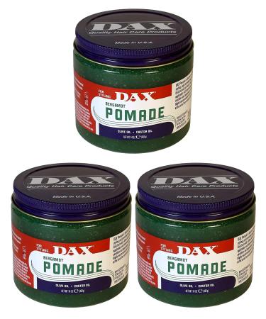 Dax Pomade (Bergamot) 14oz. Jar (3 Pack)