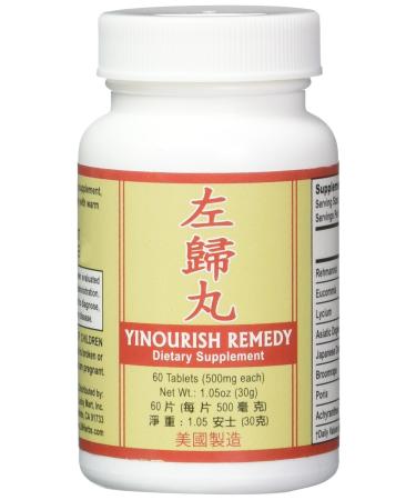 Yinourish Remedy Herbal Supplement Helps to Support Joint Health 500mg 60 Tablets Made in USA