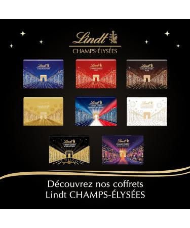 Lindt - Box CHAMPS- LYS ES Intense Black - Assorted Dark Chocolates from 45% to 85% Cocoa - Intense Crispy and Smooth - Ideal for Christmas 395g - Buy Online on GoSupps.com