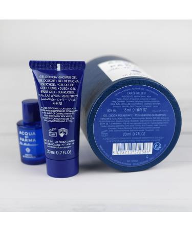Acqua Di Parma Mens Cologne Sampler Sets - Mini Blu Mediterraneo Mirto di Panarea 0.17 oz EDT + Shower Gel 0.67 oz - Mediterranean Perfume for Men and Women - Buy Online on GoSupps.com