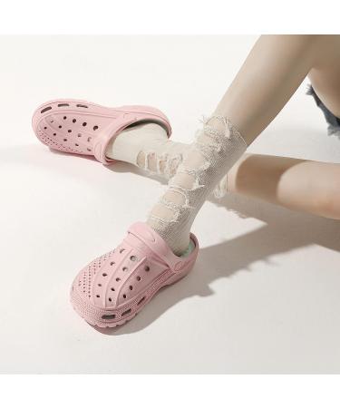 INMINPIN Orthopedic Garden Clogs with Arch Support & Plantar Fasciitis Insoles - Sweet Pink (Size 8-9 Women/6-7 Men) - Buy Online on GoSupps.com