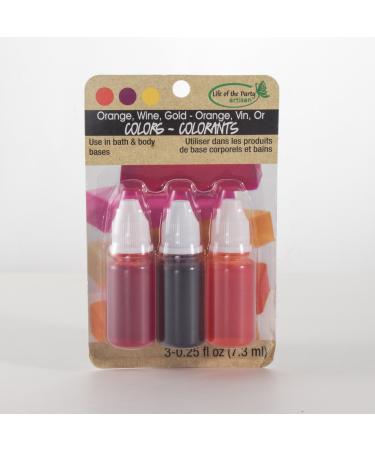Life of the Party Orange Wine GoldLiquid Colors 3 Pack 53009 1