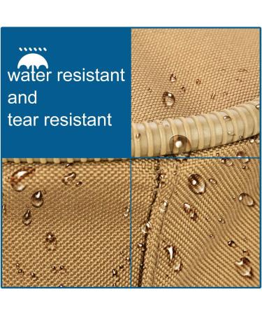 X&X Waterproof Men's Gym Bag with Shoe Compartment - 24 inch Khaki - Buy Online on GoSupps.com