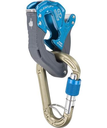 Climbing Technology Click Up Kit Plus - Lightweight Belay Device Set in Light Blue | One Size | International Shipping Available - Buy Online on GoSupps.com