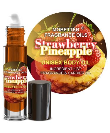 MOBETTER FRAGRANCE OILS Strawberry Pineapple Fragrance Body Oil for Unisex