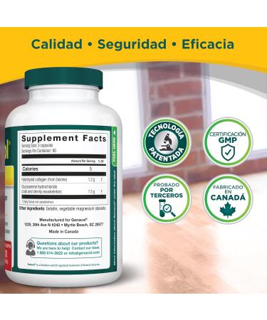 Genacol Glucosamine and Collagen Joint Supplement 270 Capsules 270 Count (Pack of 1) - Buy Online on GoSupps.com