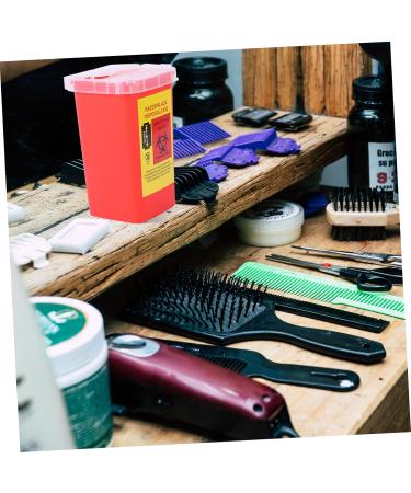 Buy Lurrose 5-Piece Small Travel Storage Container for Razor Blade Disposal - Red Portable Sharp Trash Can - 15.4x9.5cm - Buy Online on GoSupps.com