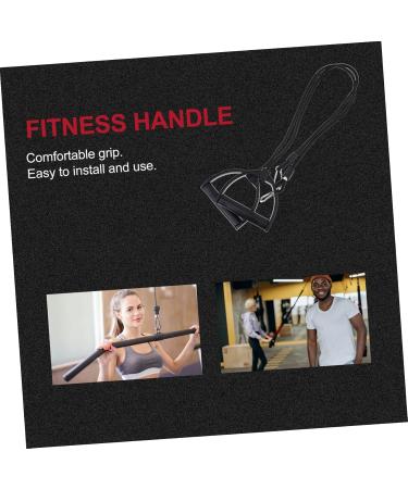 Toddmomy Fitness Pull Rope Exercise Belt - Resistance Bands for Men | Workout Accessories for Stepper & Stair Steppers - Black - Buy Online on GoSupps.com