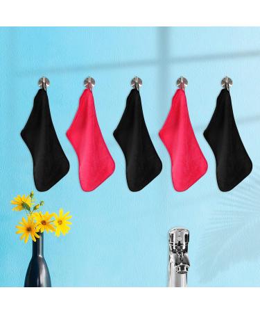 Microfiber Makeup Removal Towels - 5 Pack | Hypoallergenic Washable & Reusable Facial Cloths - Eco-Friendly Cleaning with Water | Demplation - Buy Online on GoSupps.com