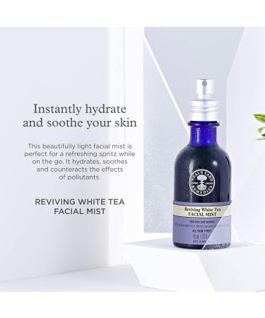 Neal's Yard Remedies Reviving White Tea Facial Mist 45ml - Refreshing Hydration for All Skin Types | Buy Internationally - Buy Online on GoSupps.com