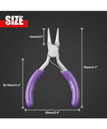 3-inch Mini Round Nose Pliers | Wire Looping & Jewelry Making Tools - Buy Online on GoSupps.com
