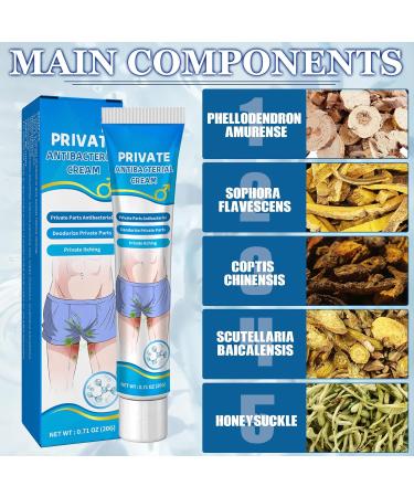 Itchy Body Cream for Men | 2-Piece Intimate Care Balm | Soothes Skin Itching | Refreshing & Gentle Skin Care (20GX2) - Blau-2 - Buy Online on GoSupps.com