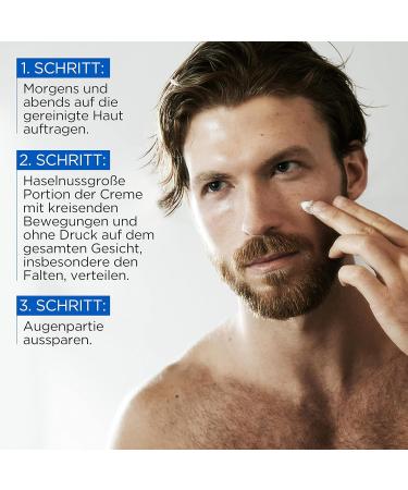 L'Or al Men Expert Anti-Aging Moisturizer - Wrinkle Defense & Dark Circle Treatment | 50ml Face Cream with Vitamin E | 2-Pack - Buy Online on GoSupps.com