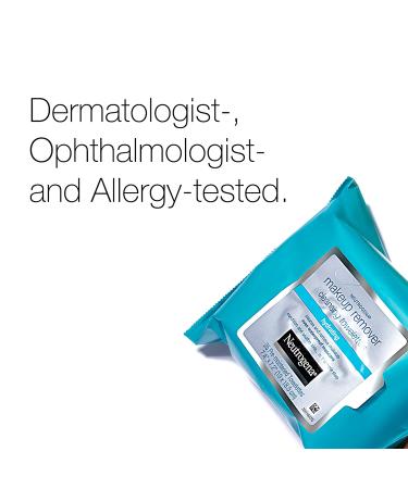 Neutrogena Hydrating Makeup Remover Wipes - 25ct Pack | Alcohol-Free Facial Cleansing Towelettes for Conditioning Skin, Removing Makeup & Waterproof Mascara - Buy Online on GoSupps.com