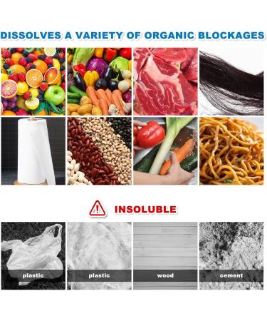 Toilet Active Oxygen Agent Foam Toilet Cleaner Splash Toilet Cleaner Foaming Powder Pipe Dredger Deodorant for Pipe Dredger in Kitchen Bathroom Powerful Pipe Dredging Agent (250g 1PC) - Buy Online on GoSupps.com