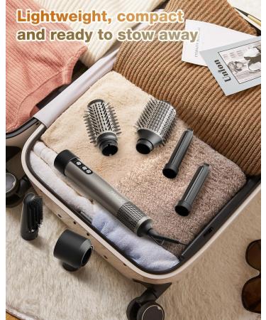 7MAGIC Hair Dryer Brush & 6-in-1 Multi Styler - Ionic Technology for Fast Drying & Versatile Styling | 110V 1200W | Perfect for All Hair Types - Buy Online on GoSupps.com