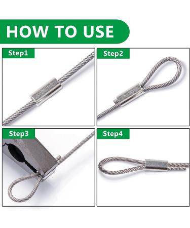 OROOTL Fishing Crimp Sleeves Kit - 600pcs Assorted Aluminum Sleeves for Fishing Line Rigging - Buy Online on GoSupps.com