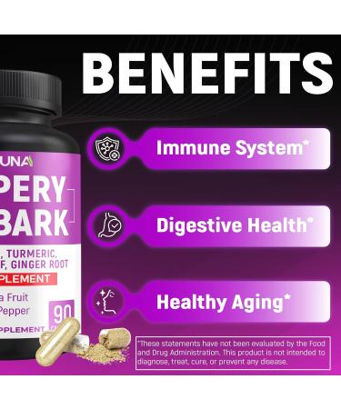 CIVIMUNA Slippery Elm Capsules with Slippery Elm Papaya Fruit Apple Pectin - 90 Capsules for 3 Months Supply - Buy Online on GoSupps.com