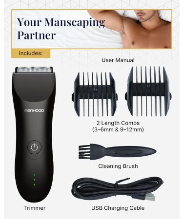 Buy Balls Trimmer for Men | Skin-Friendly Grooming Trimmer with IPX6 Protection - 150 Min Run Time - Buy Online on GoSupps.com