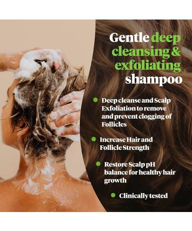 Reviv3 Procare PREP Cleanser Shampoo - Clinically Tested Anti-Thinning Hair Care - Color Safe for All Hair Types - 12.1 fl. oz - Buy Online on GoSupps.com