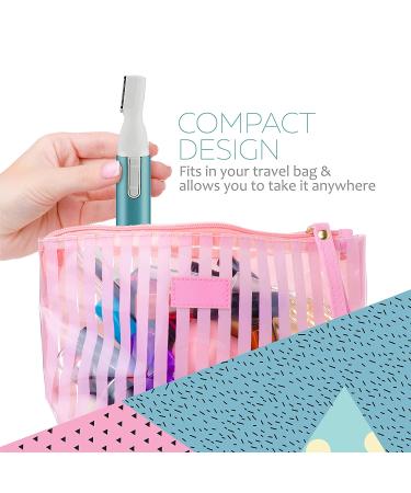Pursonic Facial Trimmer & Eyebrow Styling Kit - Painless Hair Removal for Eyebrows, Lips, Cheeks, Ears, Neck, Underarms, and Bikini Area - Buy Online on GoSupps.com