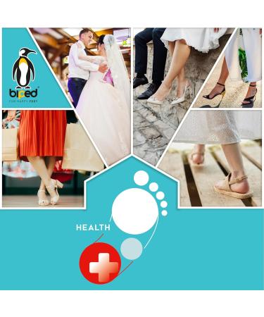 Buy Biped Health Sling Holders - 2 Pairs Self-Adhesive Strap Holders for Shoe Straps - Anti-Slip Velour Leather Z2920 - International Shipping Available - Buy Online on GoSupps.com
