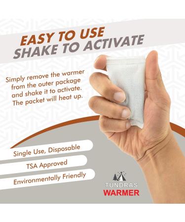 80-Count Hot Hand Warmers Heat Pack | 11-Hour Long Lasting | Natural & Odorless | TSA Approved Single-Use Air Activated Heat Packs - Buy Online on GoSupps.com