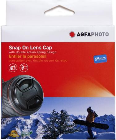 AGFA 55mm Snap On Lens Cap with Double-Action Spring Design - APCAP55 - Buy Online on GoSupps.com