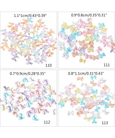 Misright 50Pcs 3D Mini Resin Charms Nails Art Decorations Colorful Bear DIY Jewelry Scrapbooking Craft Keychain Making - Buy Online on GoSupps.com