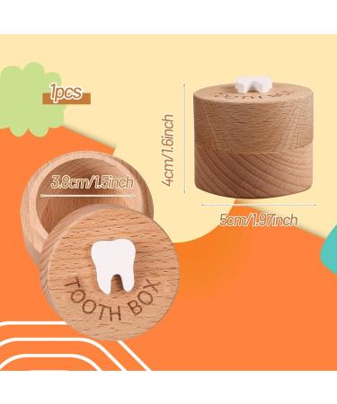 Elezenioc Wooden Tooth Fairy Box - Keepsake for Boys and Girls - Lost Tooth Storage Box - Buy Online on GoSupps.com