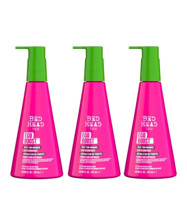TIGI Bed Head Ego Boost Split End Mender & Leave-In Conditioner - For Split End Control - For All Hair Types - Use on Wet or Dry Hair - Premium Hair Care Products for Women & Men - 8 oz (3 Pack)