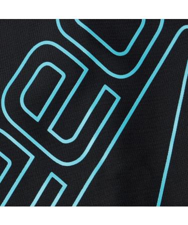 Speedo Boys Boom Logo Swim Shorts | 11-12 Years | Black/Light Adriatic - International Shipping Available - Buy Online on GoSupps.com
