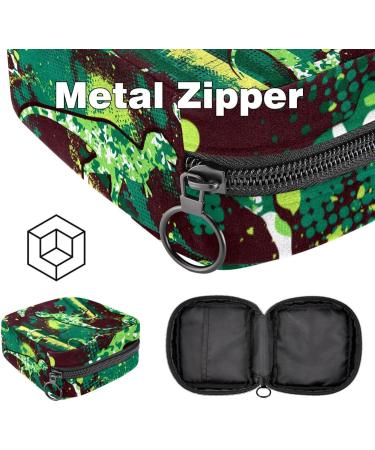 Portable Storage Bags for Women's Bandages & Menstrual Products - Dinosaur Camouflage Holder for School & Office - Buy Online on GoSupps.com