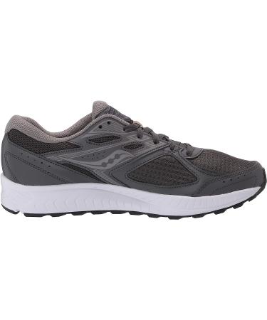 Saucony Men's Cohesion 13 Running Shoe 10.5 Wide Dark Grey/Orange - Buy Online - Buy Online on GoSupps.com