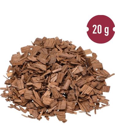 Browin 405040 Vanilla Oak Shavings - Heavily Roasted 20g | Fine Oak Sticks for Alcohol Flavoring | International Shipping - Buy Online on GoSupps.com