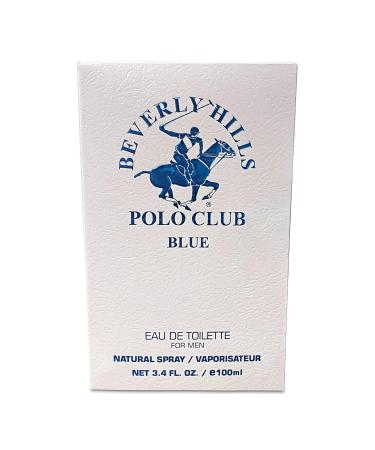 Beverly Hills Polo Club BLUE - Cologne for Men with Notes of Lavender and Sandalwood - Fresh & Oceanic Fragrance Scent - Eau De Toilette Spray 3.40fl.oz / 100ml - Buy Online on GoSupps.com