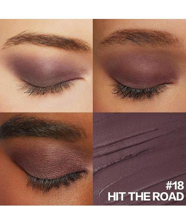 FOCALLURE No Crease Eyeshadow Stick - Matte & Shimmer Eye Shadow Pencil - Waterproof & Smudge-proof - HIT THE ROAD 18 - Buy Online on GoSupps.com