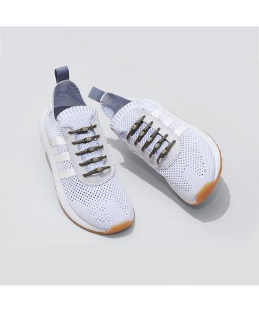 HICKIES Elastic Tie-Free Shoelaces 2.0 - Olive Moss | Comfortable Stylish & International Shipping Available - Buy Online on GoSupps.com