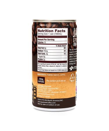 Jay Street Coffee Shot, Unsweetened Black, Pack of 20 - 6.4oz - Buy Online on GoSupps.com