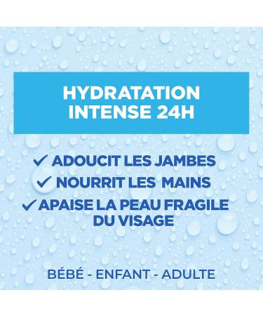 Buy Mixa Intensive Dry Skin Cream - Pure Hyaluronic Acid 24-Hour Moisture Face & Body Lotion 400ml - Buy Online on GoSupps.com