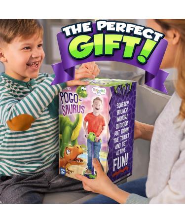Pogo Saurus Foam Pogo Jumper for Kids 3-7 Years Old - Dinosaur Toys for Boys and Girls | Indoor & Outdoor Pogo Stick Toy (Up to 250 lbs) - Buy Online on GoSupps.com