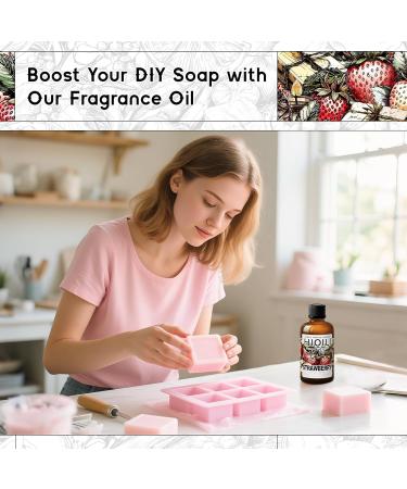 HIQILI 30ML Rosemary Essential Oil & 30ML Strawberry Fragrance Oil for DIY Diffuser - Buy Online on GoSupps.com