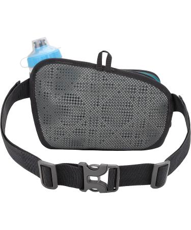 YUOTO Waist Pack with Water Bottle Holder - Green | Hydration Belt for Running, Walking, Hiking - Buy Online on GoSupps.com