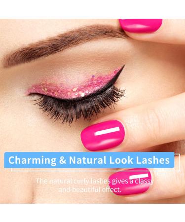 14 Pairs Magnetic Eyelashes & Eyeliner Kit - Long-lasting No Glue Needed | T17 - Buy Online on GoSupps.com